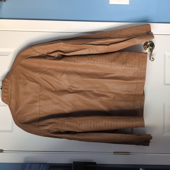 PU leather men jacket - Picture 3 of 9